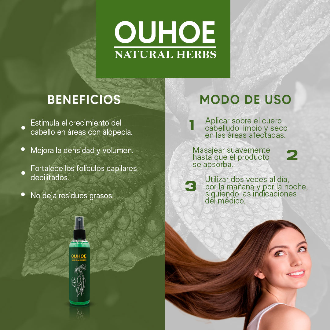 OUHOE TÓNICO CRECIMIENTO CAPILAR