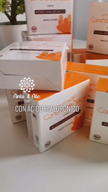 JABÓN DE CONCHA DE NACAR & ÁCIDO HIALURÓNICO